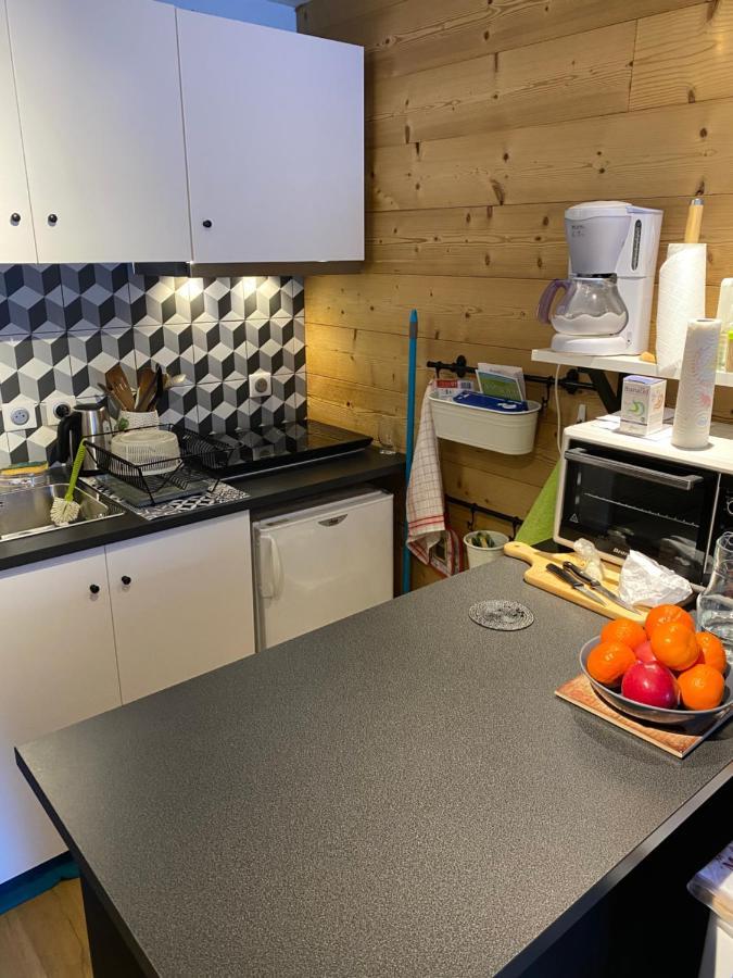 Studio Confortable Style Chalet, Saint Lary Soulan Centre Village, 6 Nuits Minimum ภายนอก รูปภาพ